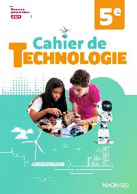 Première de couverture de Technologie 5e (2024) - Cahier d'activités