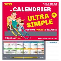 Première de couverture de Frigobloc Le calendrier Ultra Simple pour une famille organisée ! (de sept. 2024 à déc. 2025)