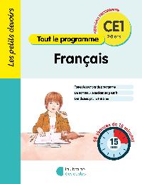 Première de couverture de Les Petits Devoirs - Français CE1