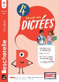 Première de couverture de Bescherelle Réussir ses dictées 4e