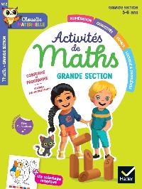 Première de couverture de Maternelle Activités de maths Grande Section - 5 ans