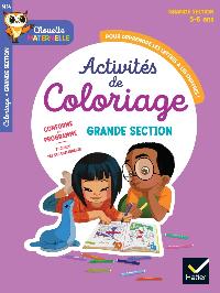 Première de couverture de Maternelle Activités de coloriage GS - 5 ans