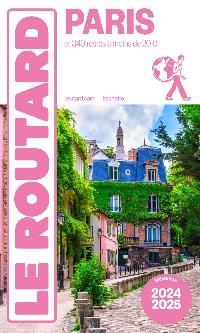 Première de couverture de Guide du Routard Paris 2024/25
