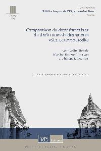 Première de couverture de Comparaison du droit français et du droit roumain des sûretés. vol. 2. Les sûretés réelles