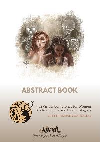 Première de couverture de 4th Virtual Conference for Women Archaeologists and Paleontologists (online, 2024) Abstract Book