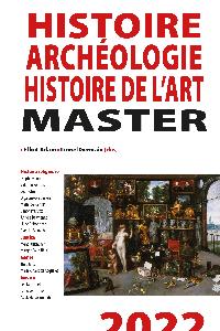 Première de couverture de Histoire Archéologie Histoire de l'Art Master 2022