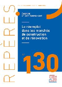 Première de couverture de Le réemploi dans les marchés de construction et de rénovation - AVRIL 2024