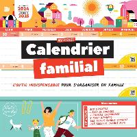 Première de couverture de Calendrier mensuel familial 2024-2025