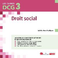 Première de couverture de DCG 3 - Droit social