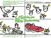 Première de couverture de L'histoire des Petits Musiciens