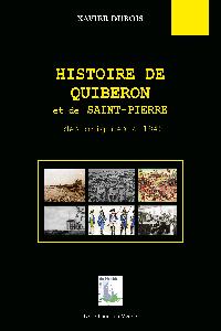 Première de couverture de Histoire de Quiberon et de Saint-Pierre