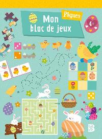 Première de couverture de Pâques - Bloc de jeux Pâques