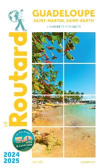 Première de couverture de Guide du Routard Guadeloupe 2024/25