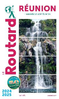 Première de couverture de Guide du Routard Réunion 2024/25