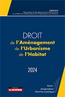 Première de couverture de Droit de l'Aménagement de l'Urbanisme de l'Habitat N°28